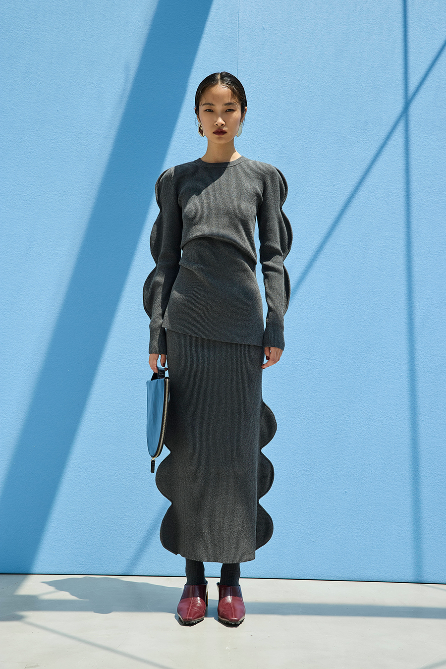 SCALLOP KNIT SK