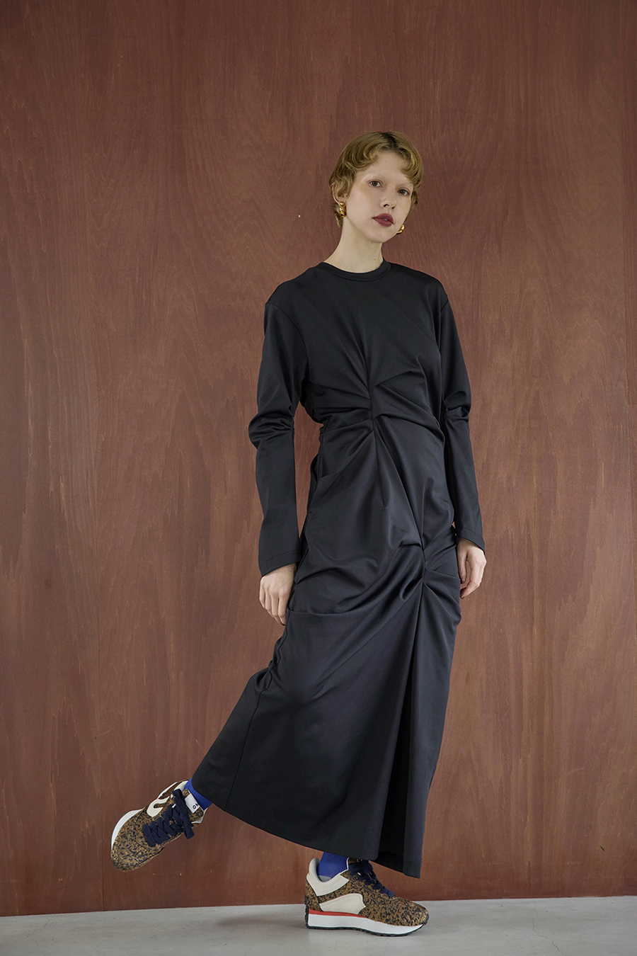 LINE SLIT TUCK L/S OP